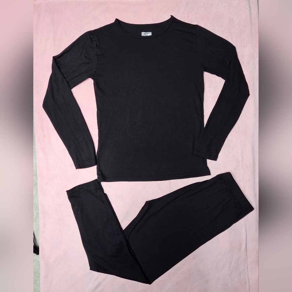 32 Degrees Black Thermal Set for Kids